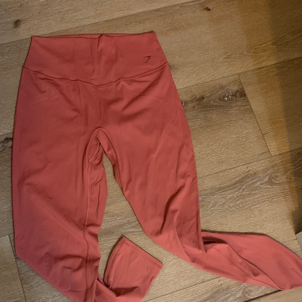 Gymshark Rose Coral High-Rise Leggings